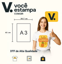 Carregar imagem no visualizador da galeria, Impressão DTF / FOLHA A4 e A3