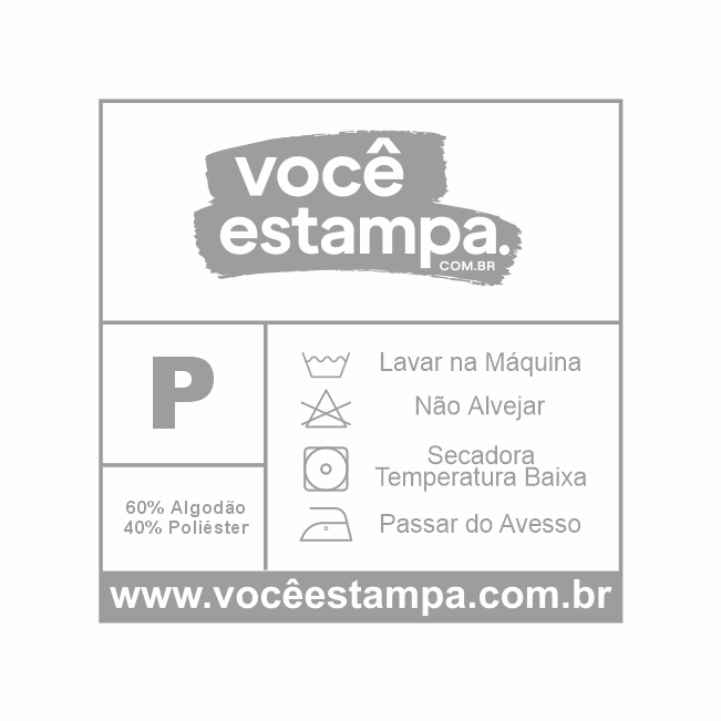 Estampa DTF - NUCA COR CINZA