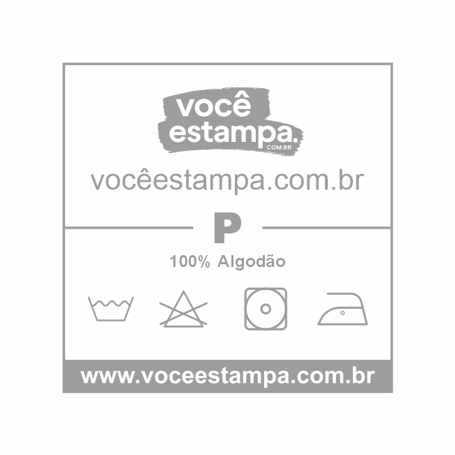 Estampa DTF - NUCA COR CINZA