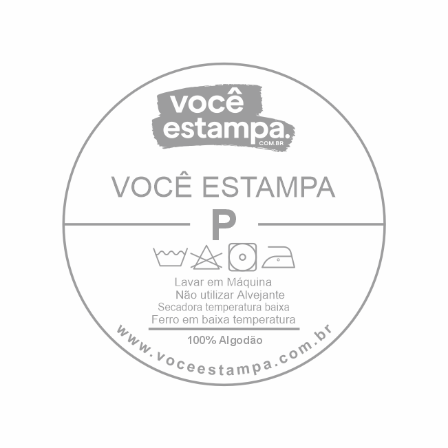 Estampa DTF - NUCA COR CINZA